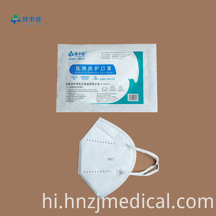 white medical protective mask